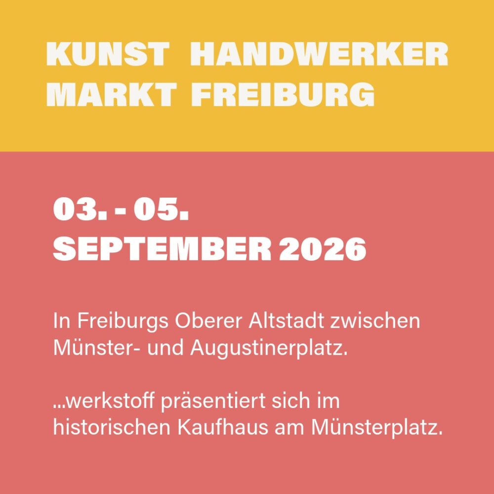 Freiburg.09.26 KunstKlamottenKlunker - Einladung. Flyer